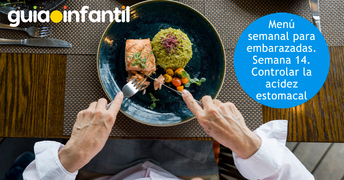 Menú semana 14 de embarazo