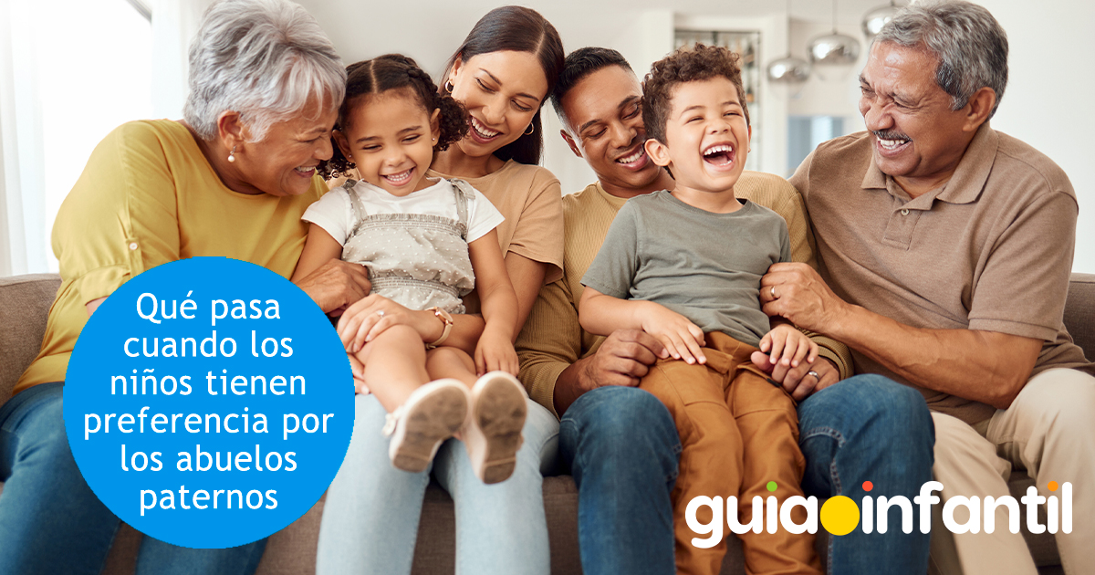 Cuando los niños prefieren a sus abuelos paternos