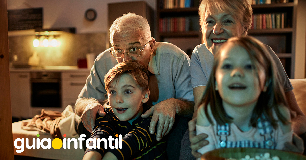 Ir al cine con los abuelos