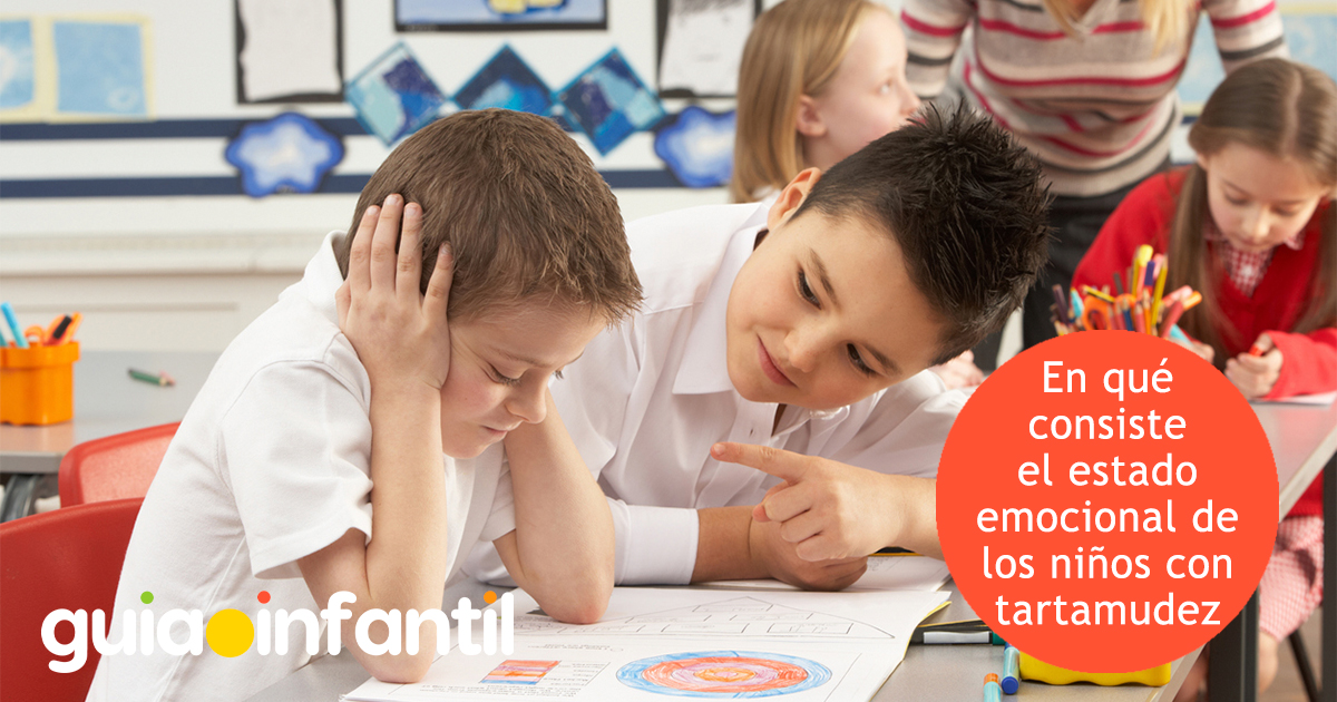 Estado emocional de los niños con tartamudez