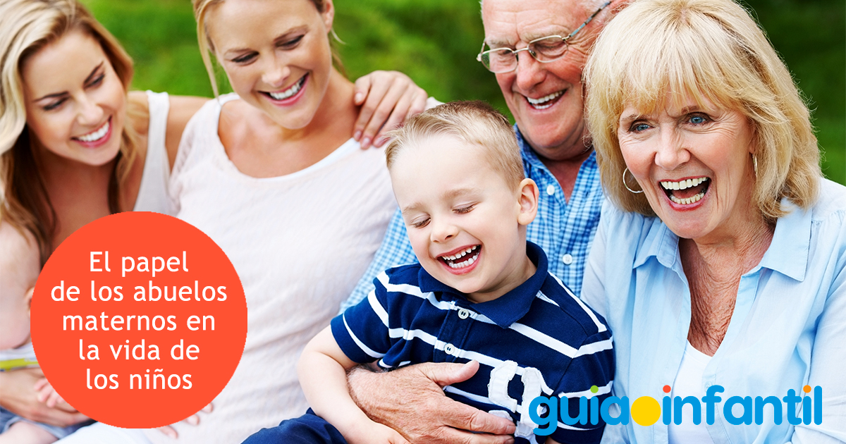 El papel de los abuelos maternos para los niños