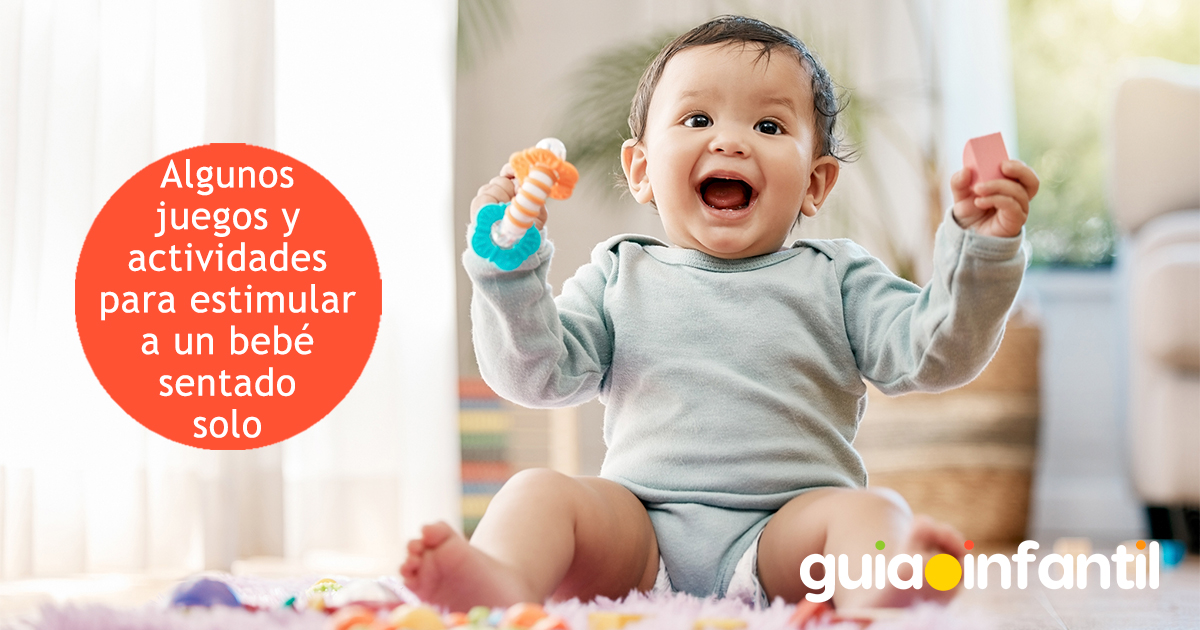 Juegos para un bebé sentado solo