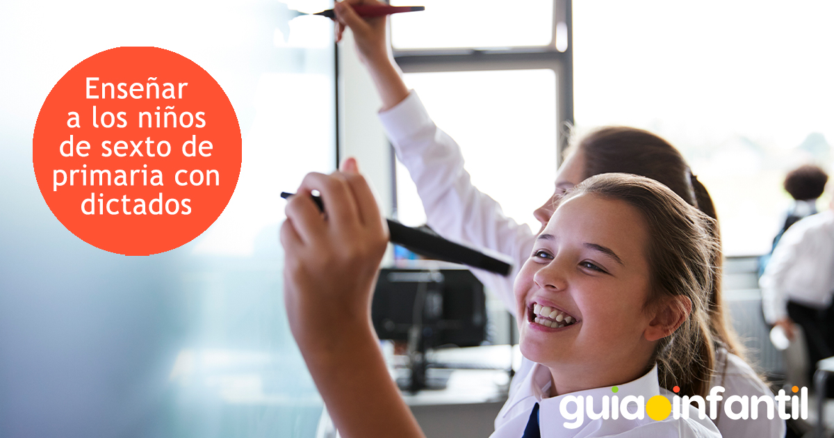 Ejercicios de ortografía para sexto grado