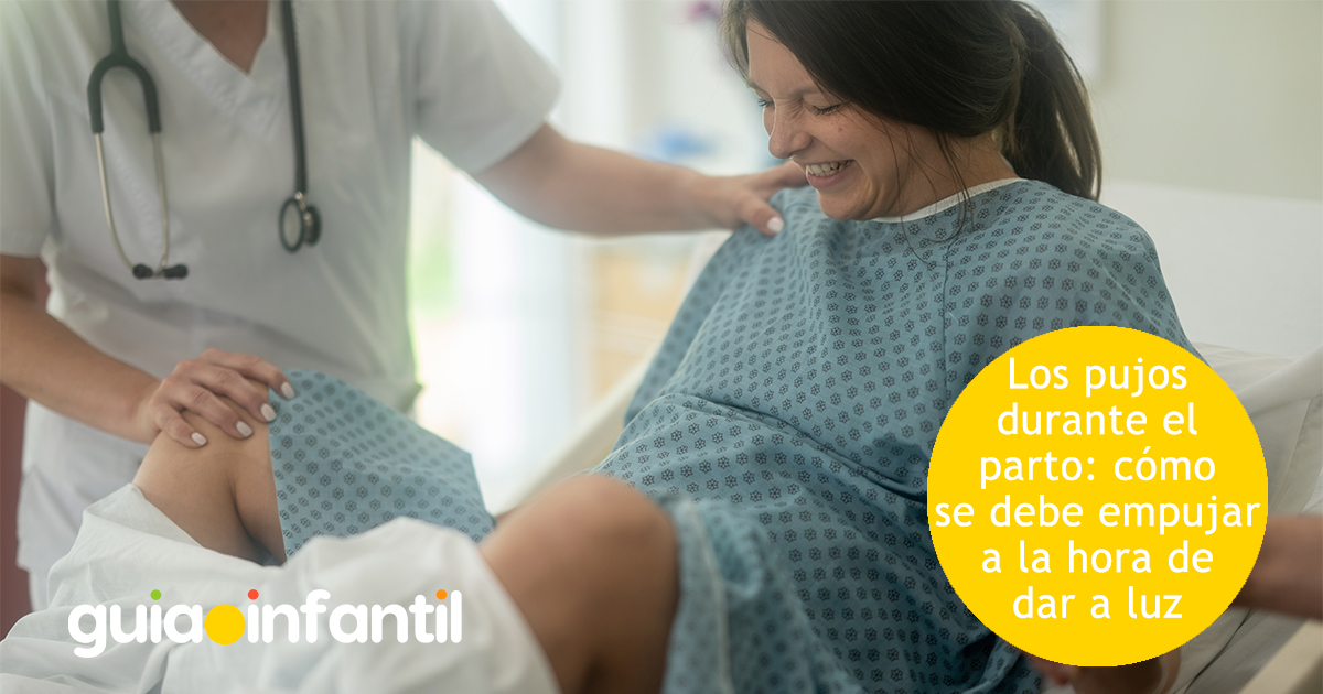 Pujos durante el parto