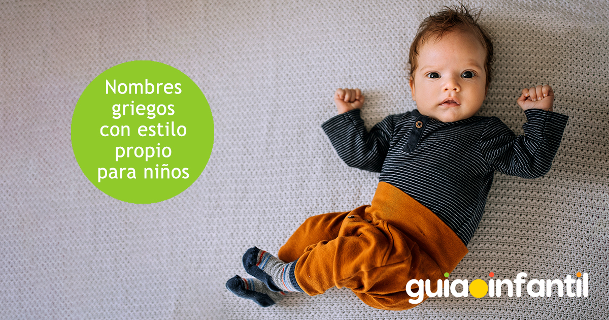Nombres griegos con estilo para niños