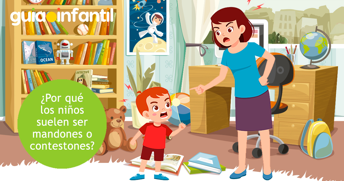 Porqué hay niños contestones