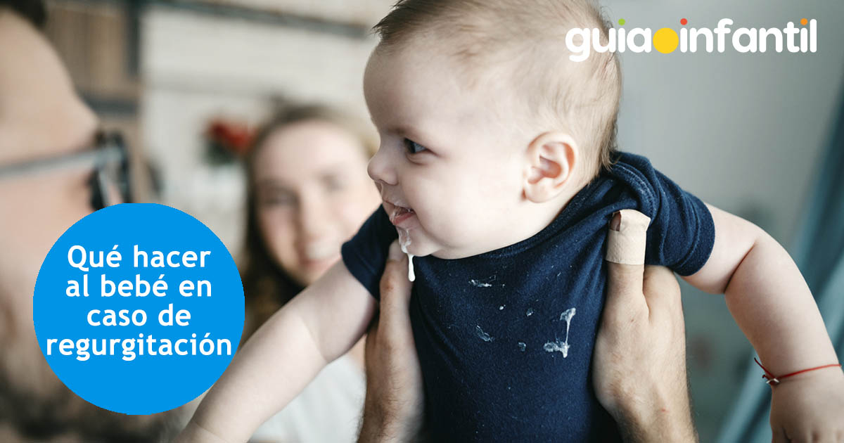 regurgitación en bebés