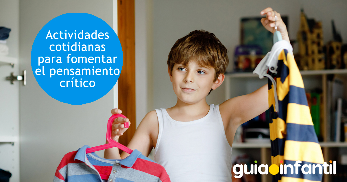 Enseñar a los niños a pensar con actividades en casa