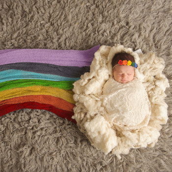 El esperanzador testimonio de una mujer embarazada de un bebé arcoíris 