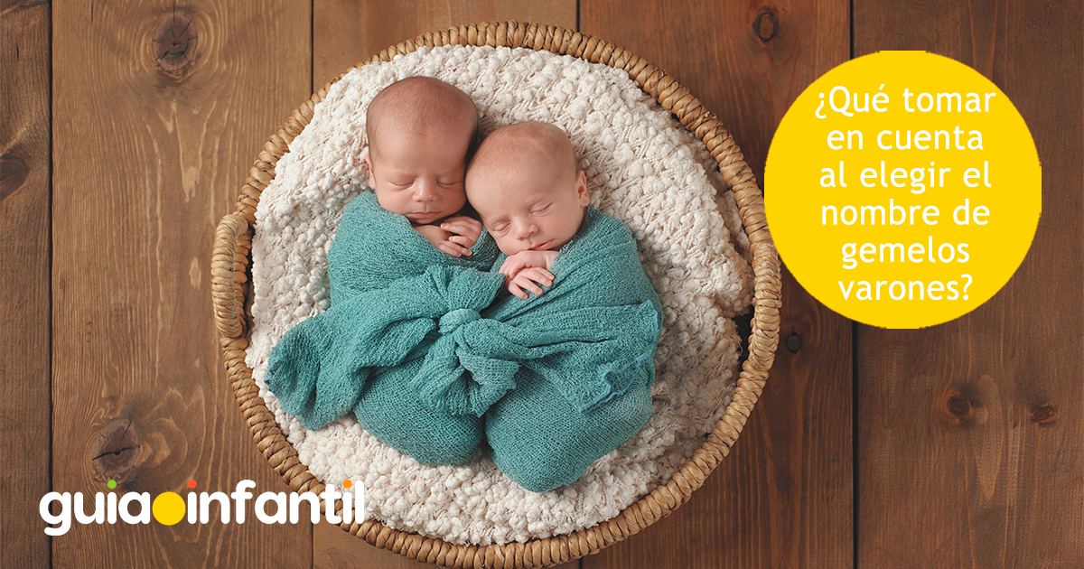Nombres para niños gemelos