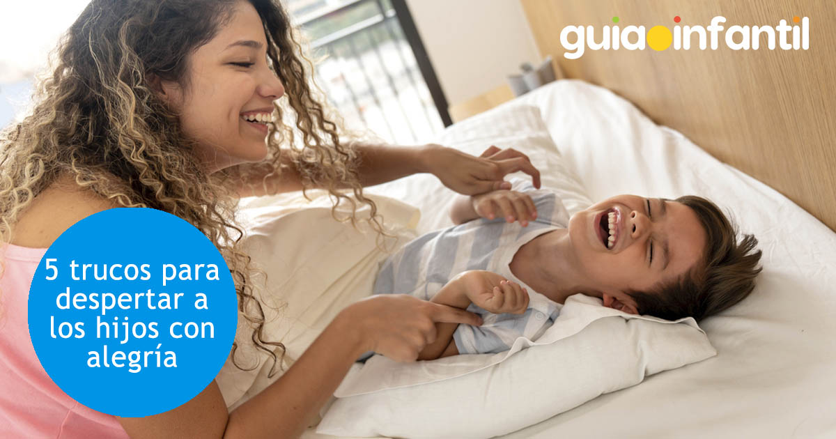 como despertar a los niños con alegría
