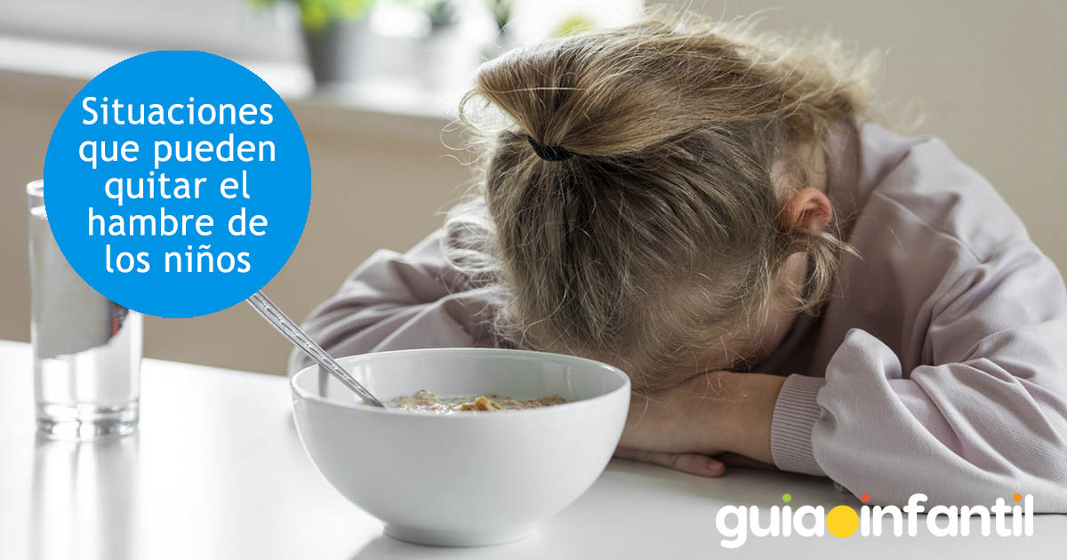 qué puede quitar el hambre de los niños