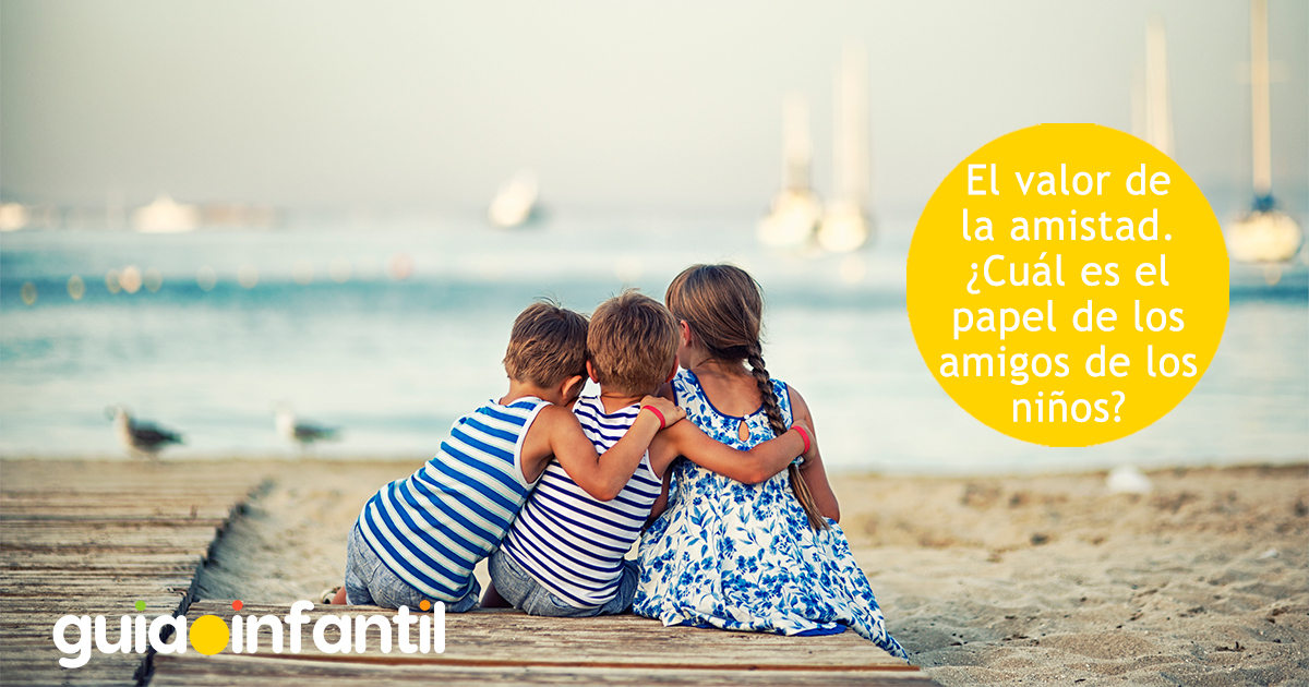 Valor de la amistad para los niños
