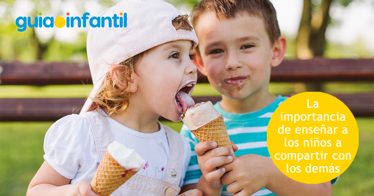 Enseñar a los niños a compartir