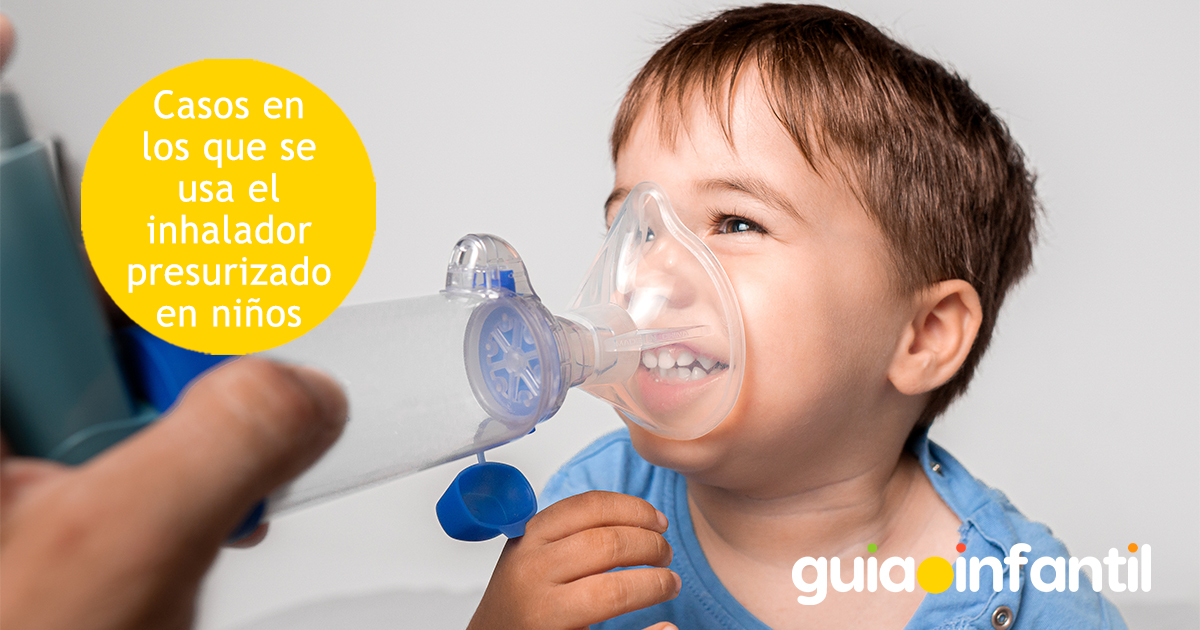 Cómo usar los inhaladores en niños sin que sea un drama