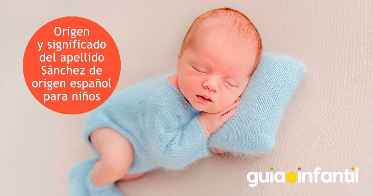 Apellido Sánchez para los niños
