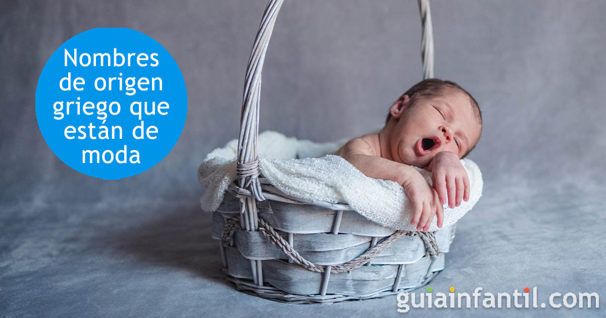 Nombres griegos para niños que están de moda