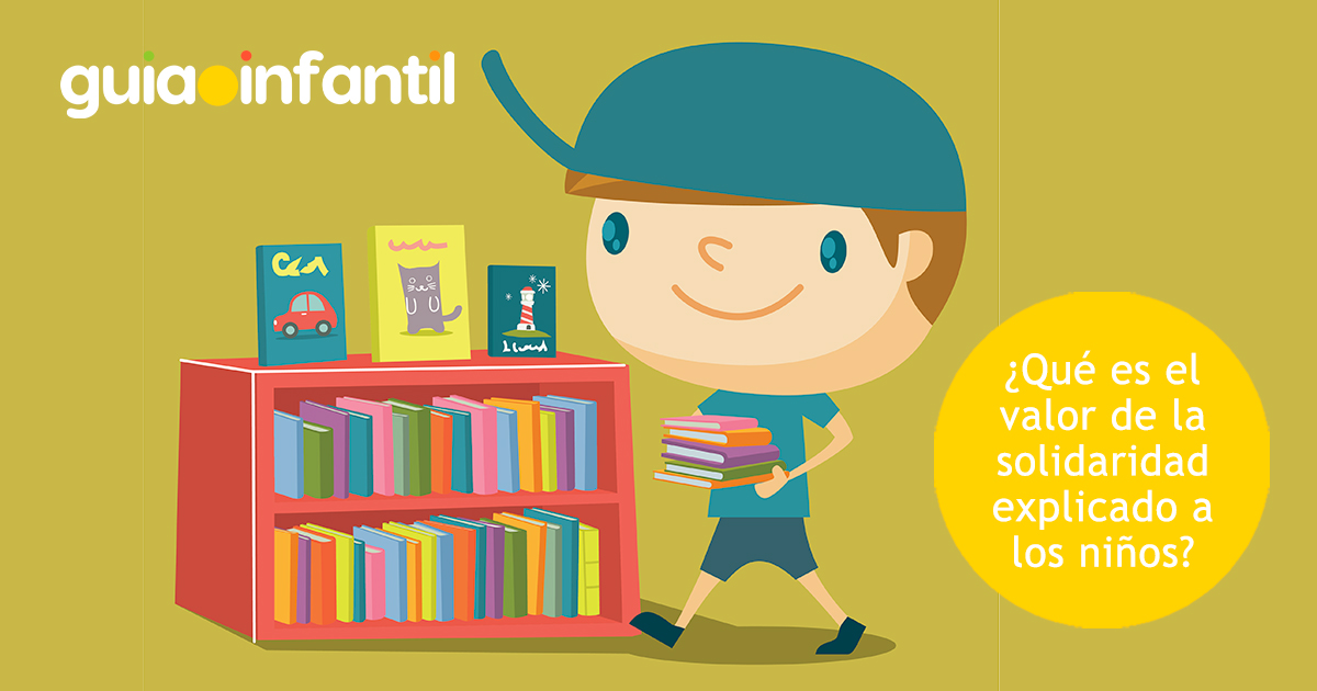 Valor de la solidaridad para niños