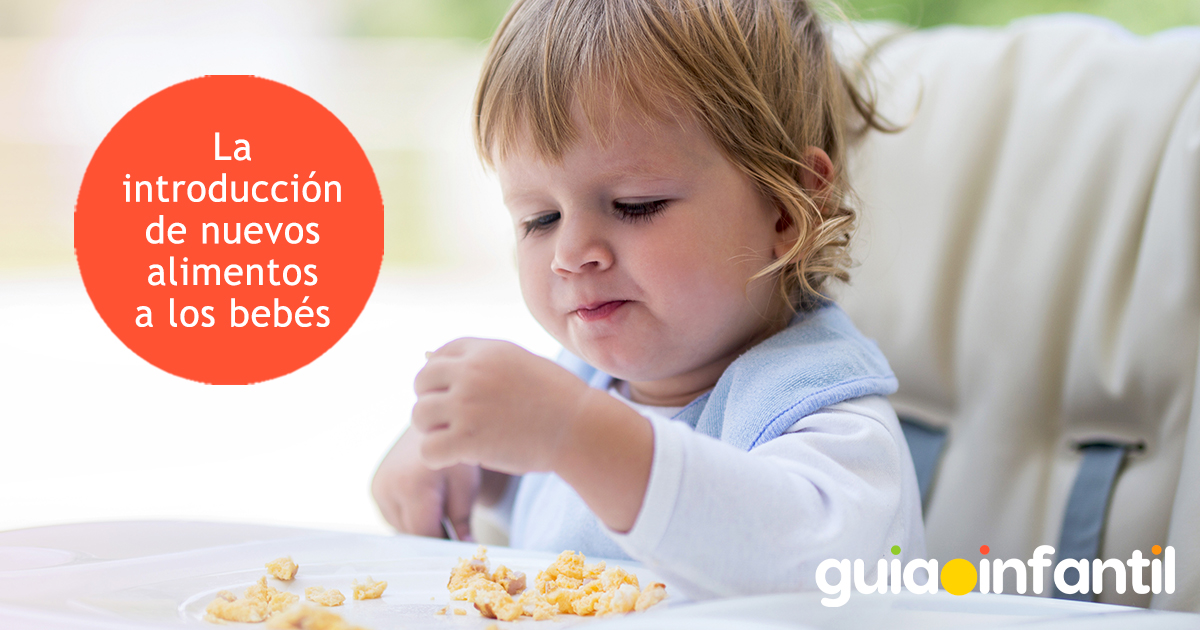 Nuevos alimentos para los bebés