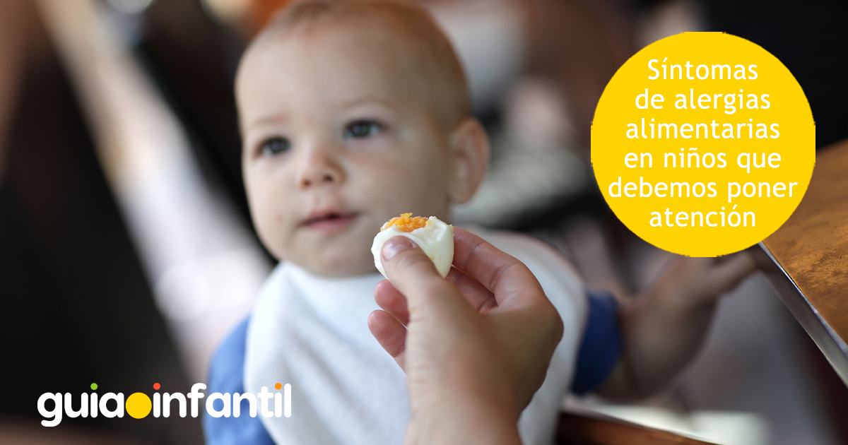 Síntomas de alergia en los niños