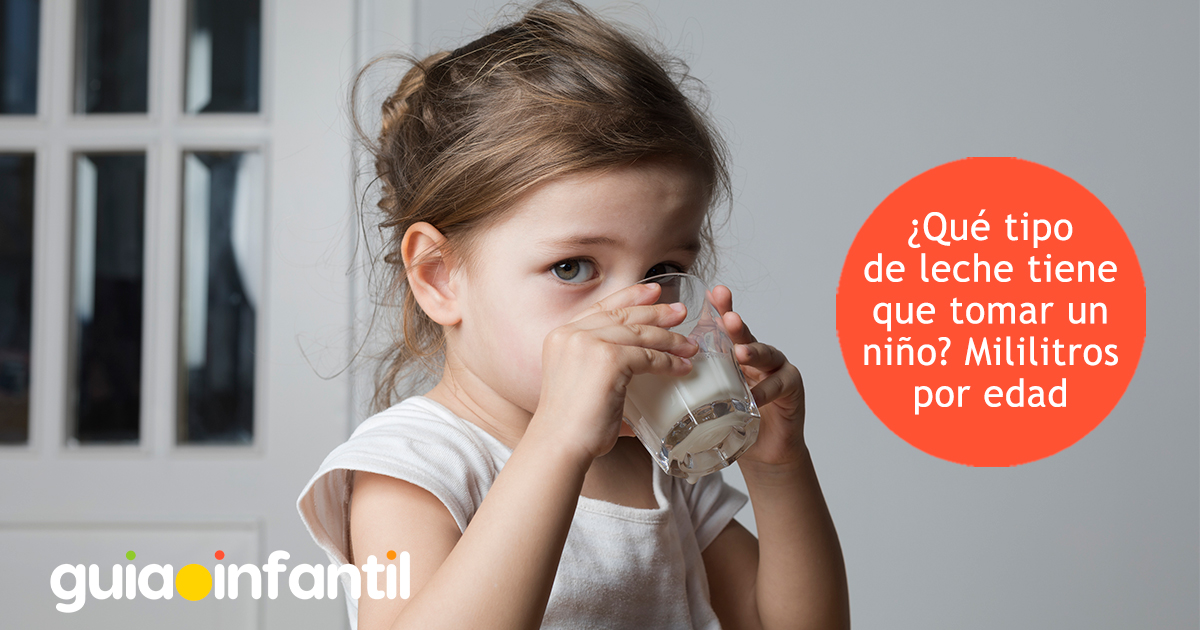 Cuánta leche debe tomar un niño de dos años?