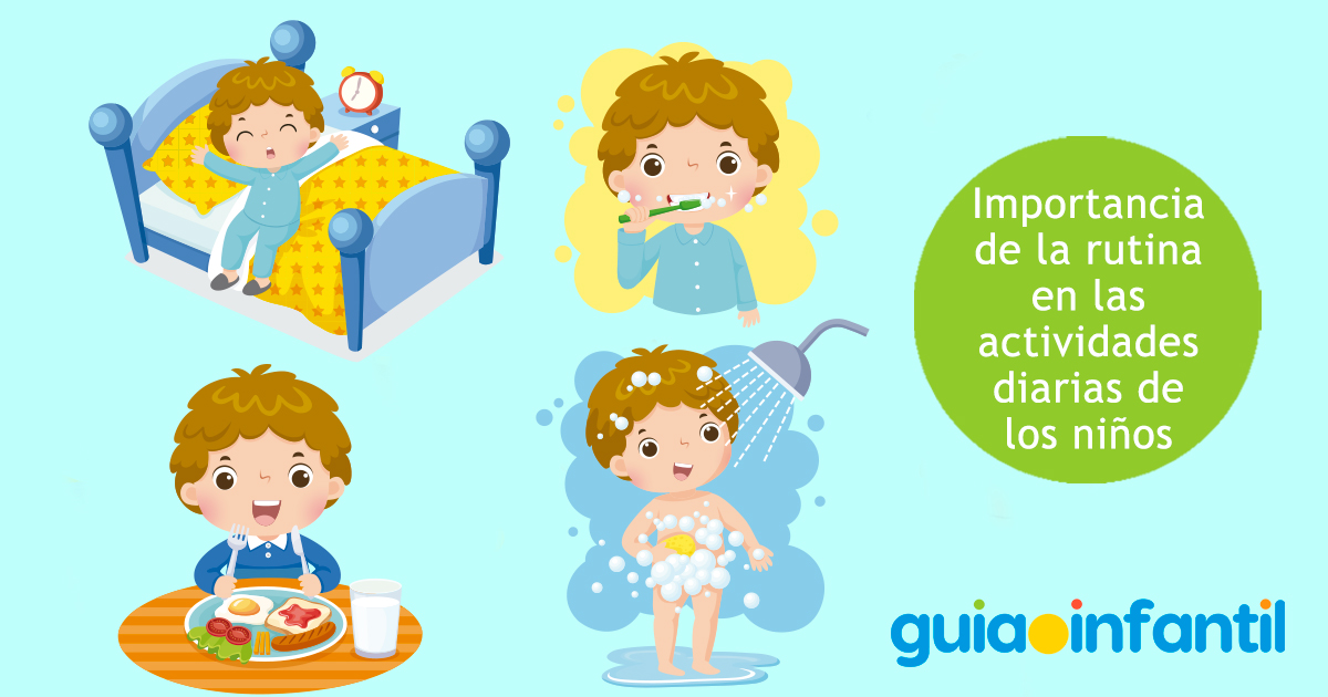 Importancia de las rutinas para los niños