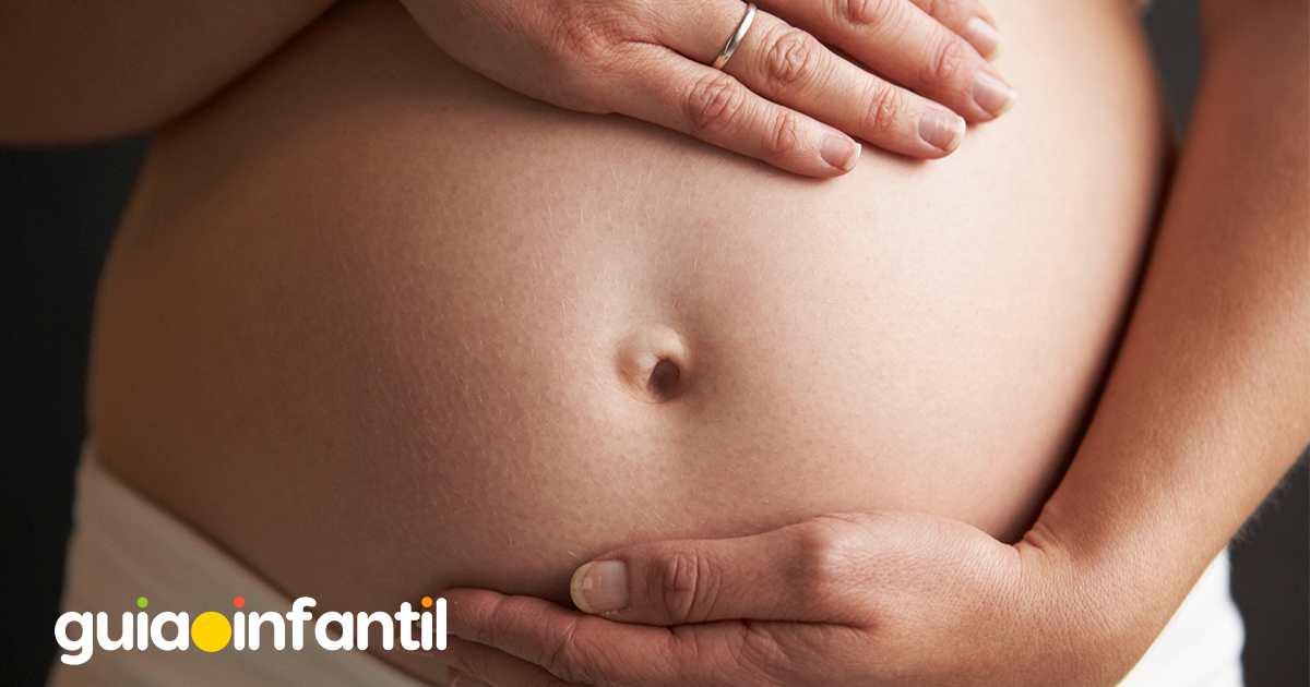 Cambios del ombligo en el embarazo