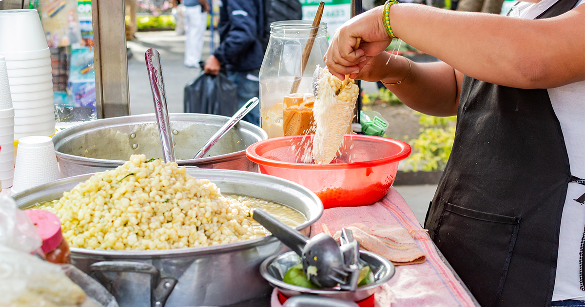 Esquites y elotes para niños