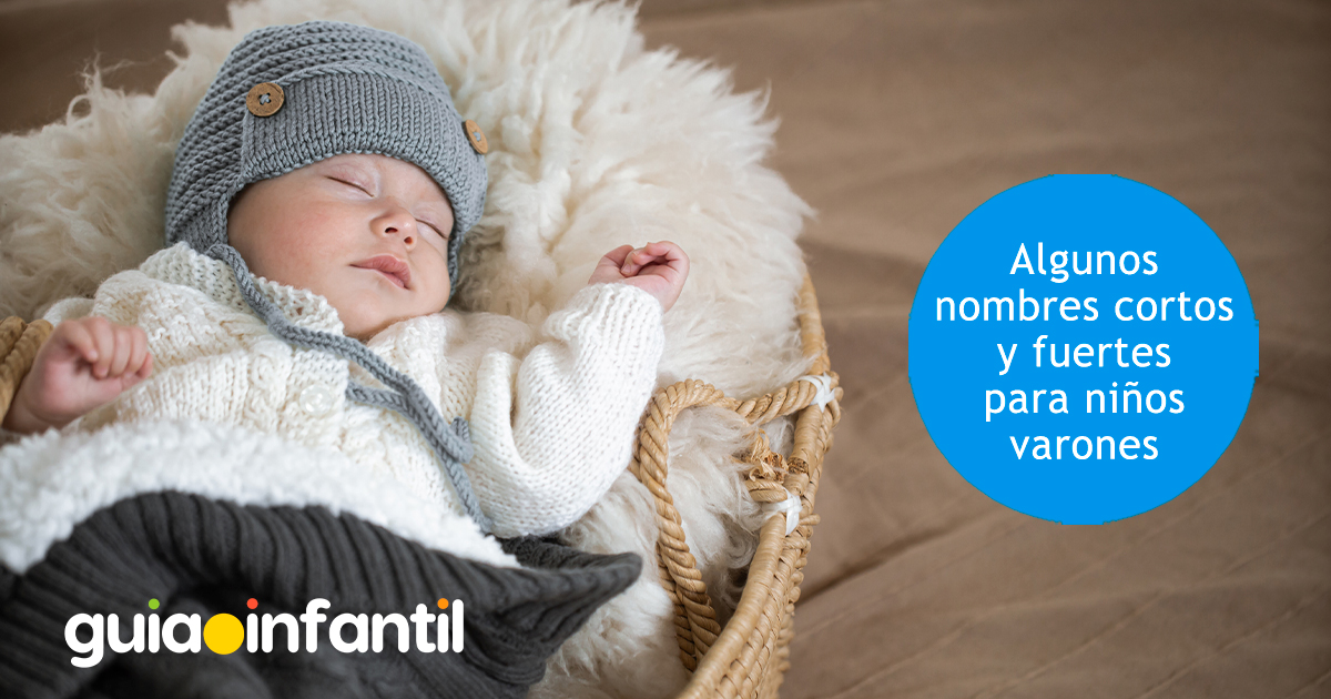 Nombres cortos para niños