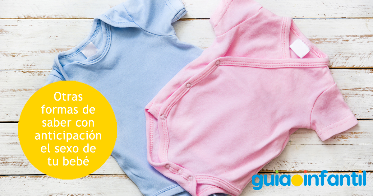 Cómo saber el sexo del bebé