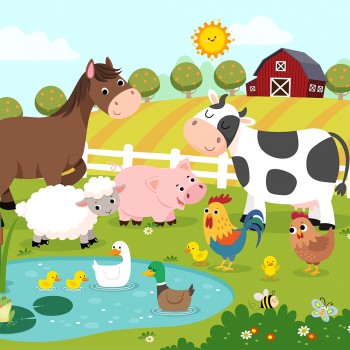 ¡Quiquiriquí! - Cuento corto acerca de las onomatopeyas para niños