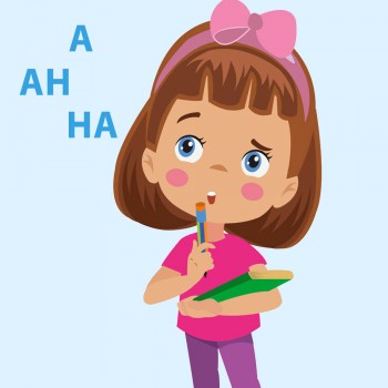 A, ha y ah. Poema didáctico y educativo para niños
