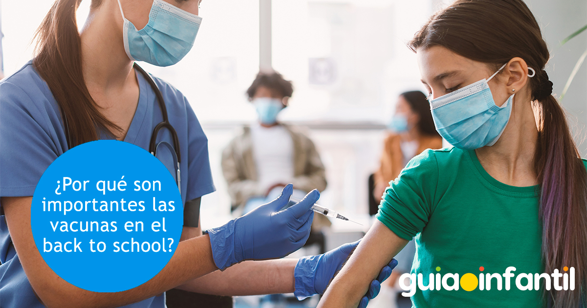Por qué es importante vacunar a los niños antes de ir al cole