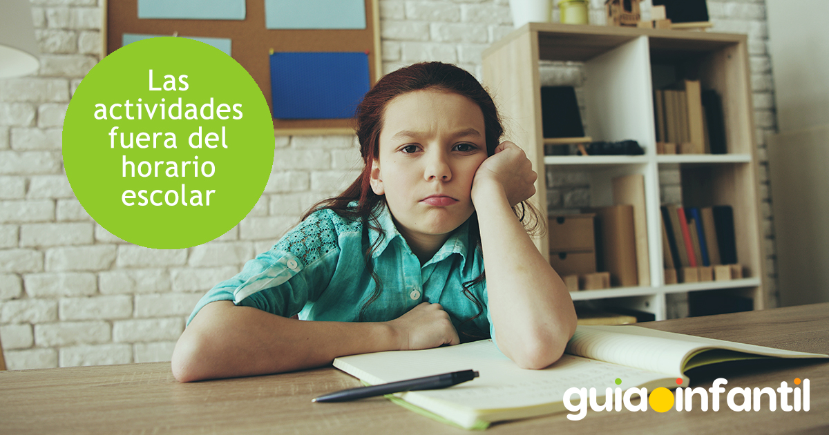 Las actividades fuera del horario escolar de los niños