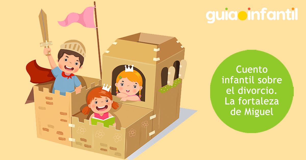 Cuento infantil sobre el divorcio con el nombre Miguel