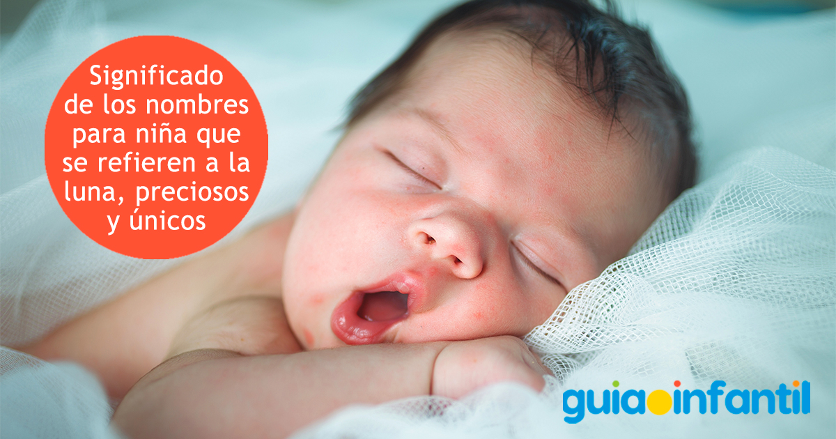 Significado nombres para niñas sobre la luna