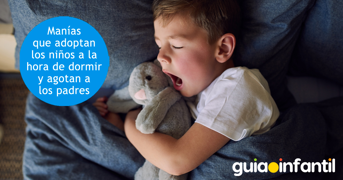 Manías de los niños a la hora de dormir