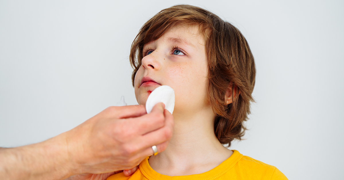 Primeros auxilios para niños en casa