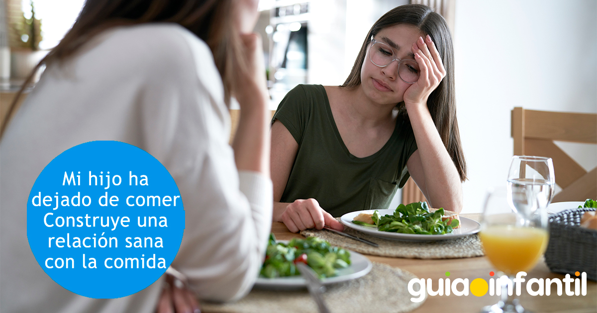 Mi hijo no quiere comer