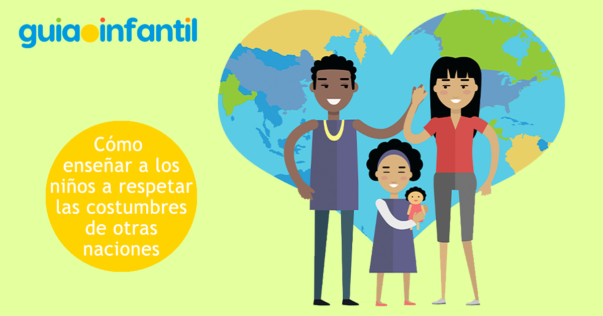 Enseñar el respeto a otras naciones a los niños