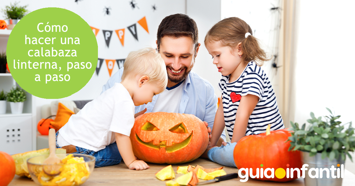 Cómo hacer la manualidad con la calabaza de Halloween