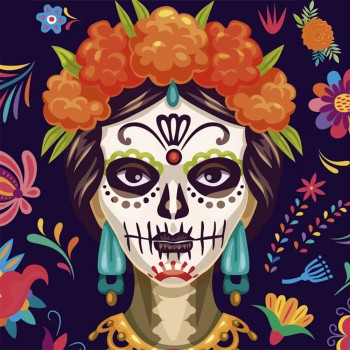 Versión moderna de la leyenda mexicana La Llorona para niños pequeños