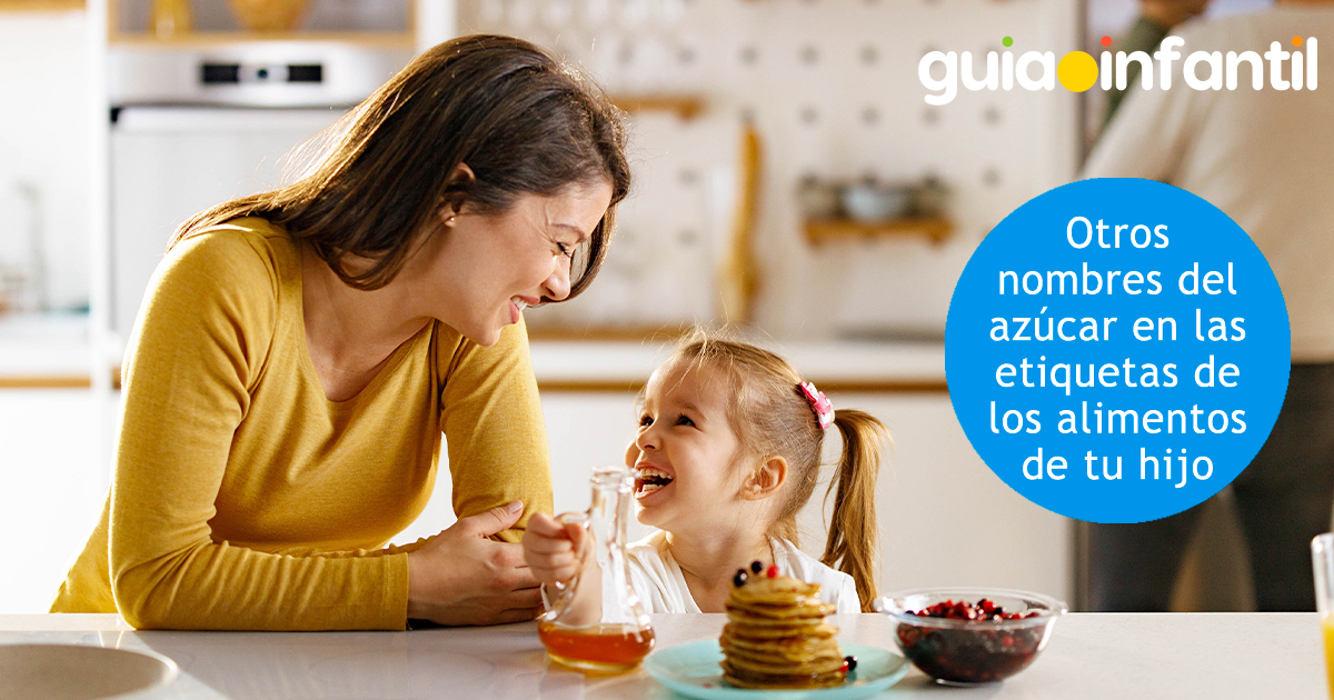 Otros nombres del azúcar en los alimentos