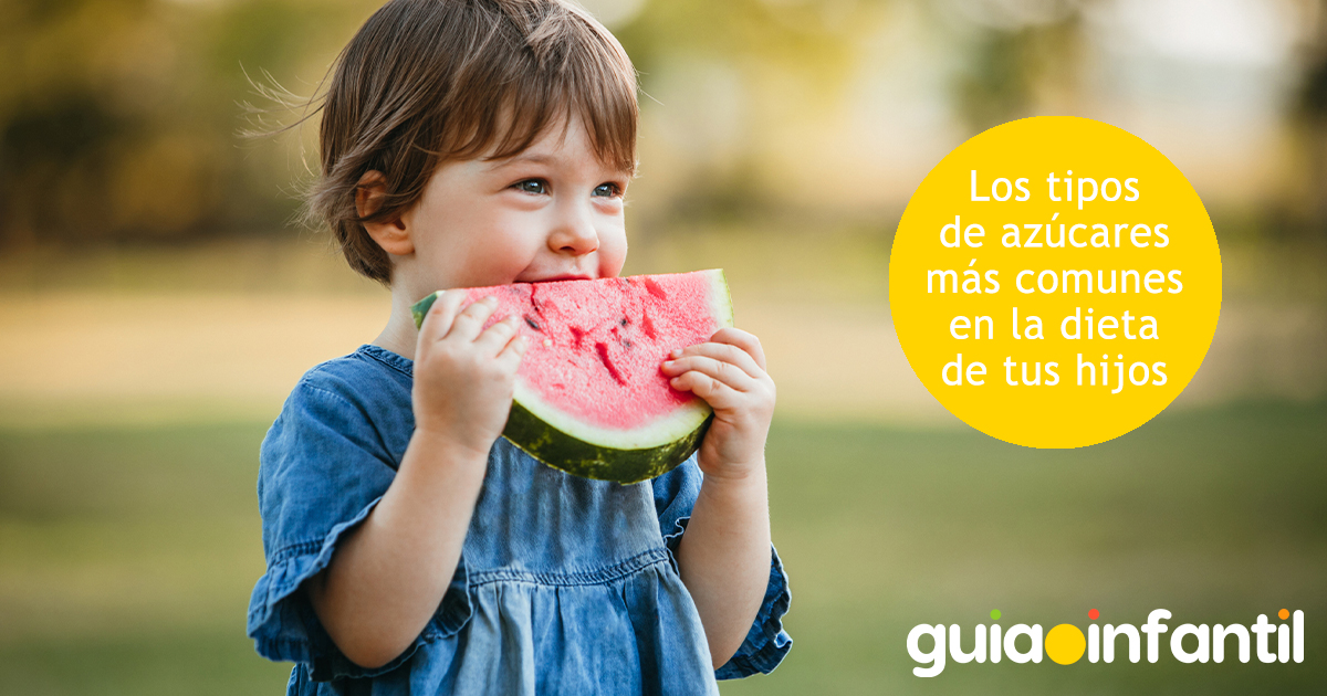 Tipos de azúcar para niños