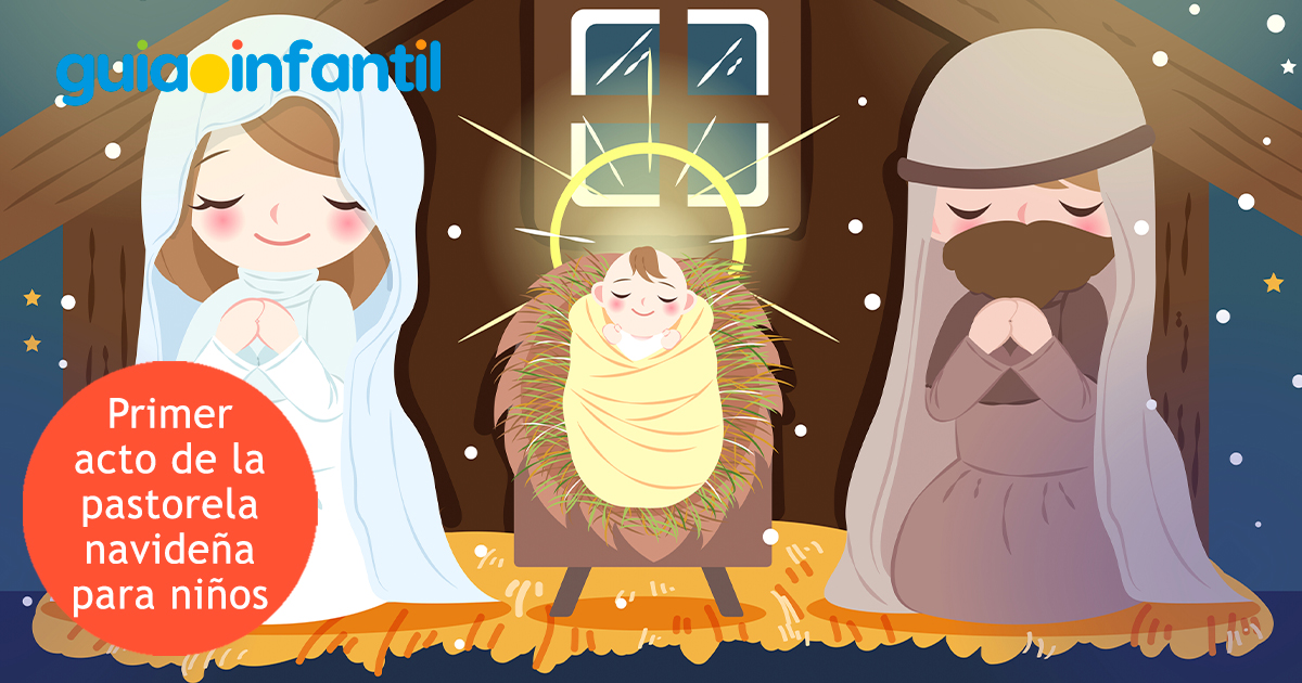Primer acto de la pastorela navideña