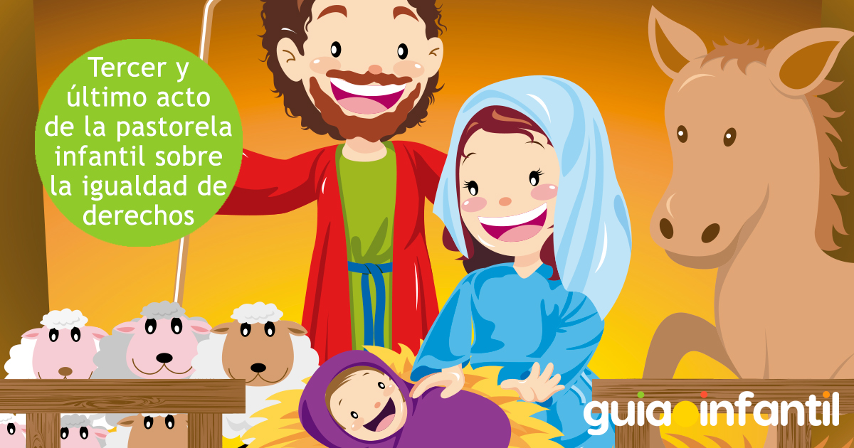 Tercer acto de la pastorela para niños