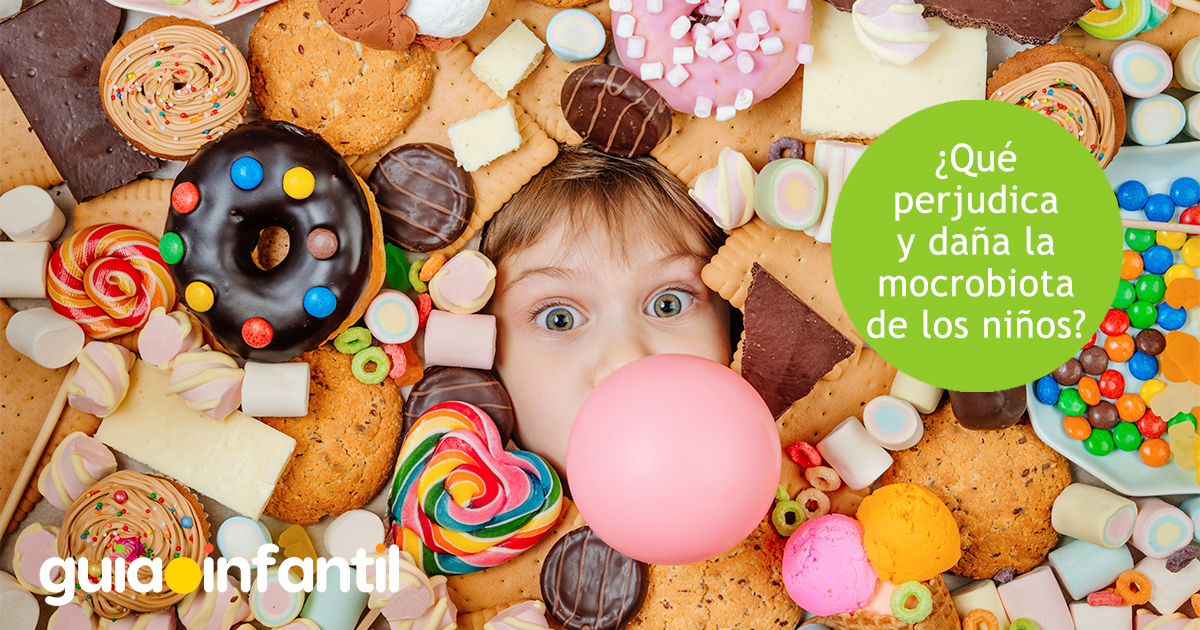 Qué daña la microbiota de los niños