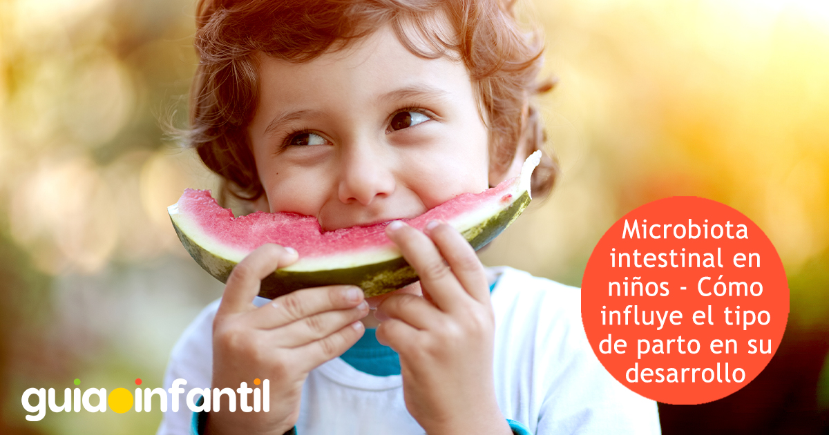Función de la microbiota en niños