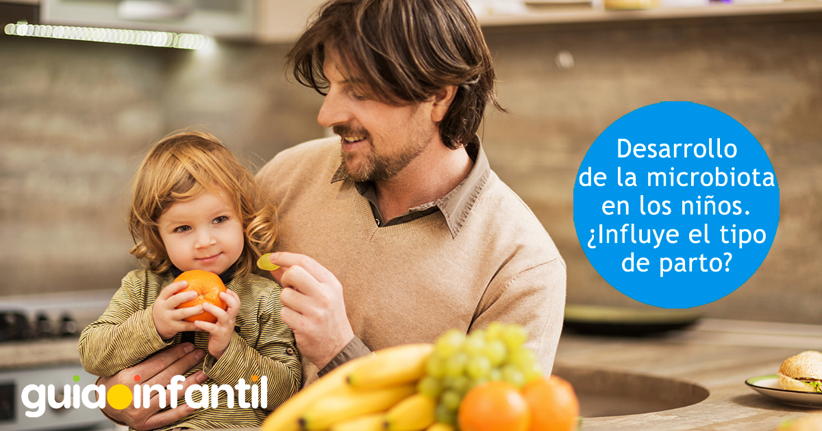 La microbiota de los niños