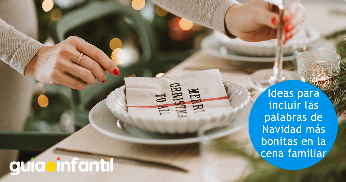 Palabras lindas para la cena familiar